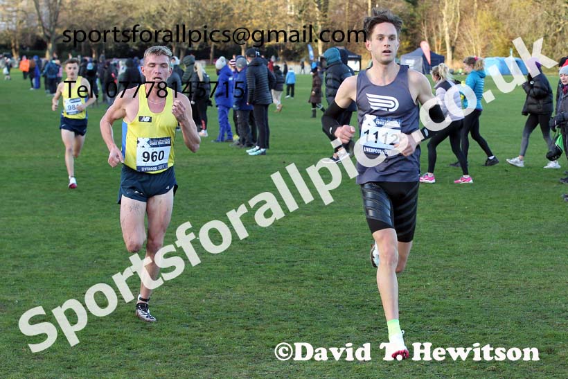 Senior men and Under-23s, European Cross Country Championships Trials, Sefton Park, Liverpool. Photo: David T. Hewitson/Sports for All Pics
